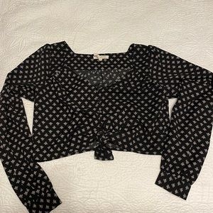 Urban outfitters long sleeve blouse